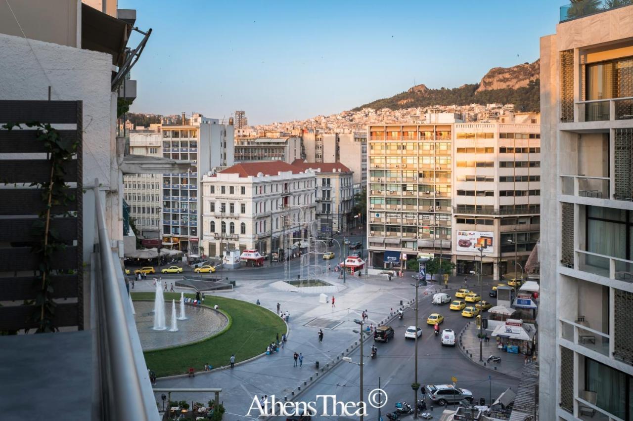 Athensthea Beta Luxury Penthouse Apt In Omonia ภายนอก รูปภาพ