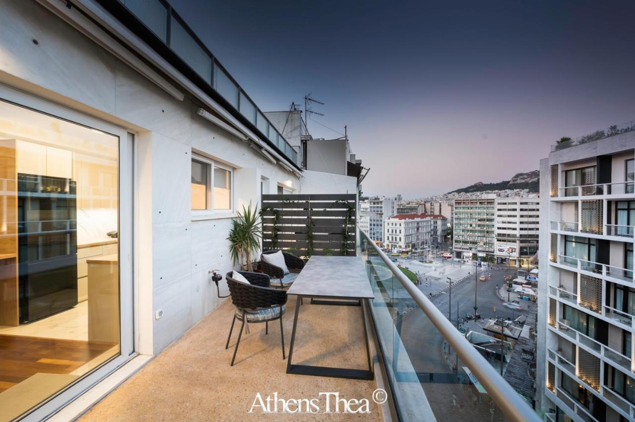 Athensthea Beta Luxury Penthouse Apt In Omonia ภายนอก รูปภาพ